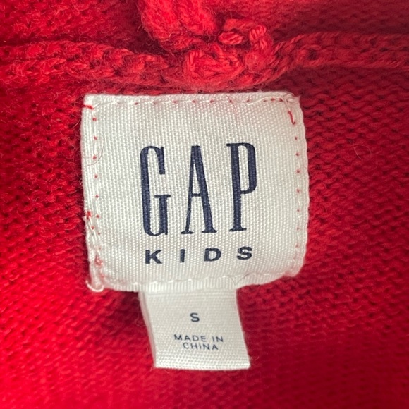 GAP Kids Cotton Wool Red Sweater - Picture 5 of 6